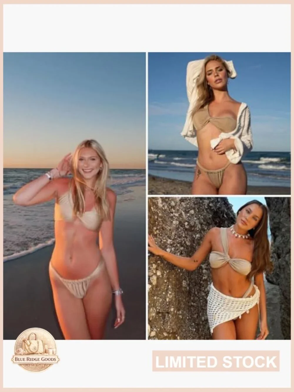 One Shoulder Bikini Twist Front Ruched High Cut Bandeau Set Two Piece Swimsuit - Picture 4 of 7